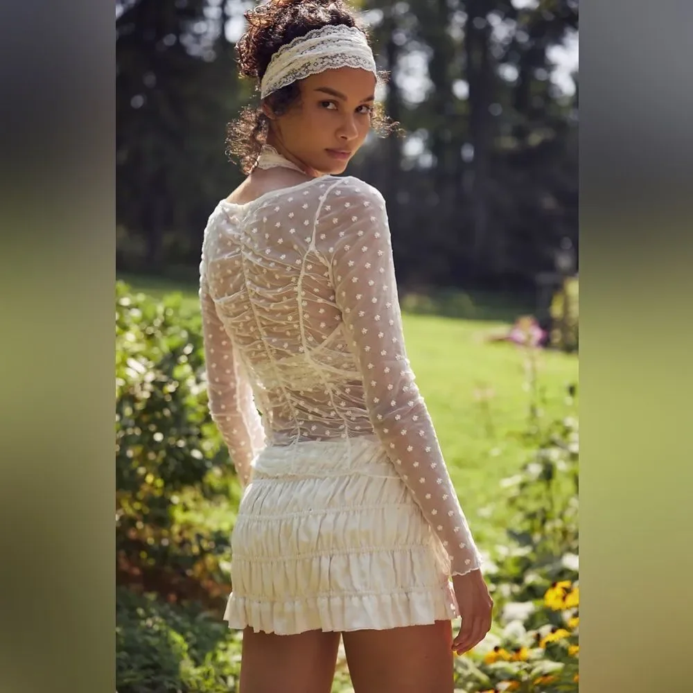 Free People Most Likely Layering Top in Ivory